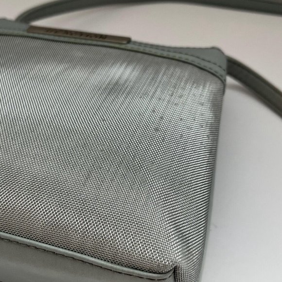 Kenneth Cole Reaction Women's Gray Inner Pocket Crossbody Strap Shoulder Bag - Picture 11 of 13